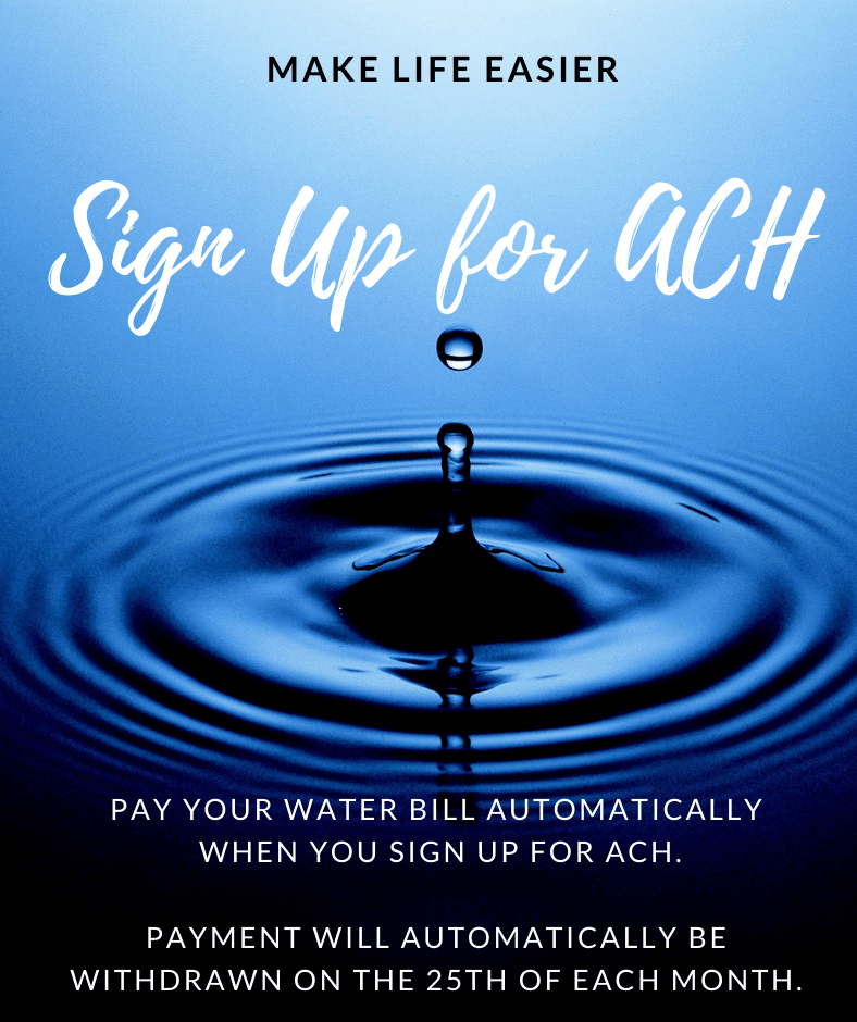 Make Life Easier - Sign Up for ACH