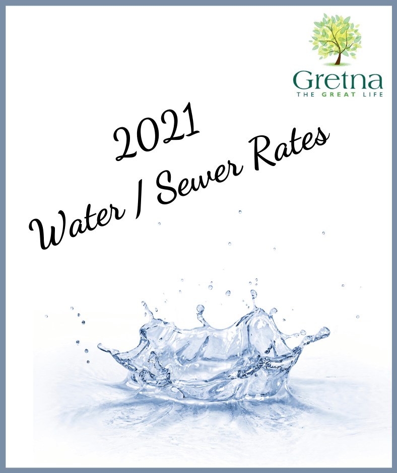 Website Water  Sewer Rates 2021