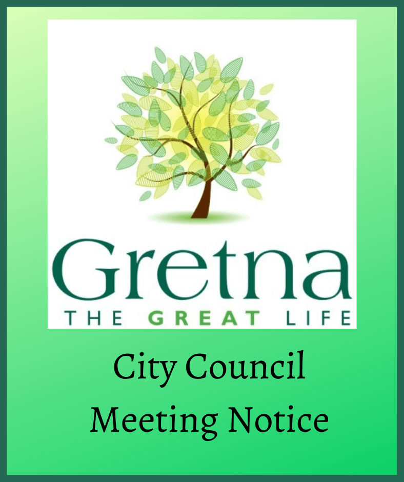 City Council Meeting Notice