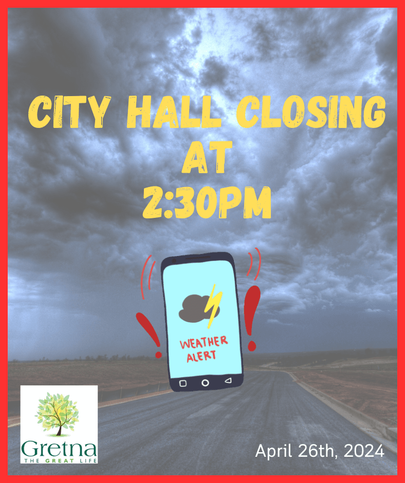 City Hall Closed at 230pm website