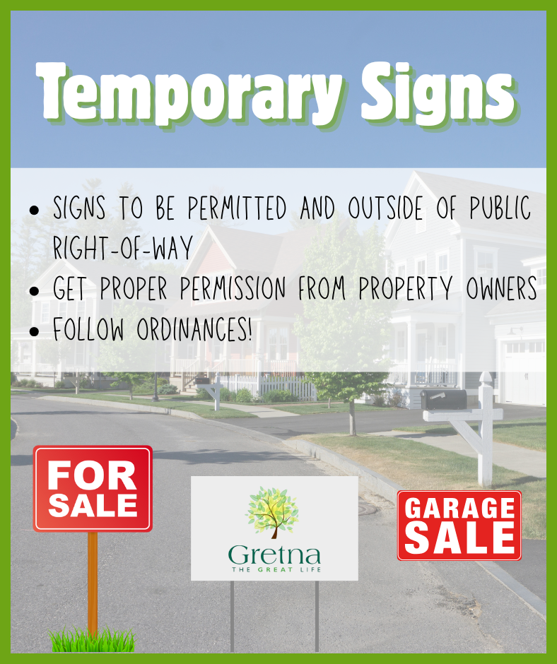 Temporary Signs Website