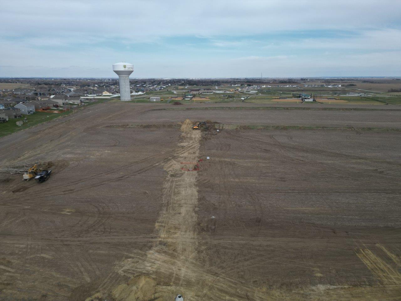 Sewer Main Construction New Property 2