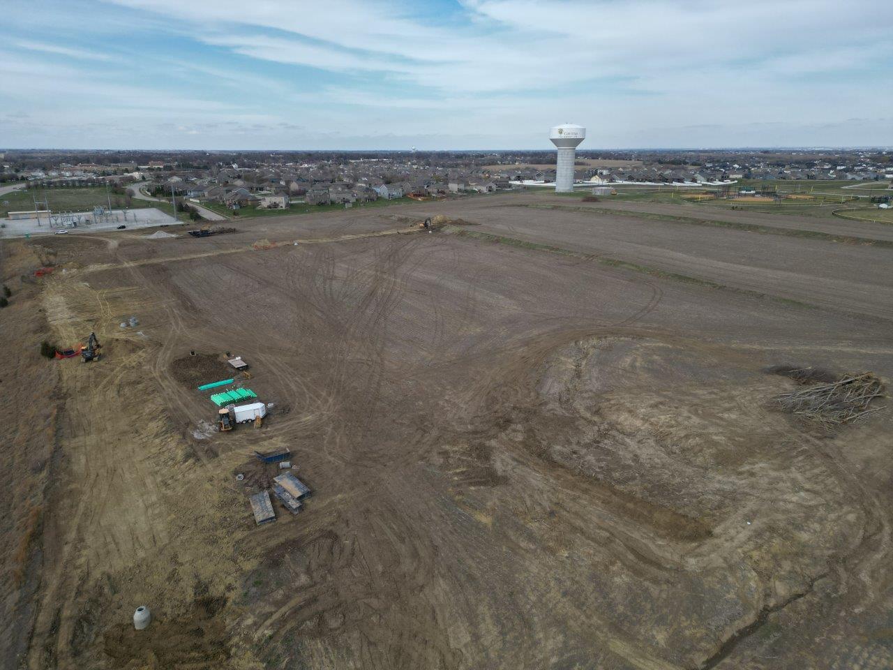 Sewer Main Construction New property